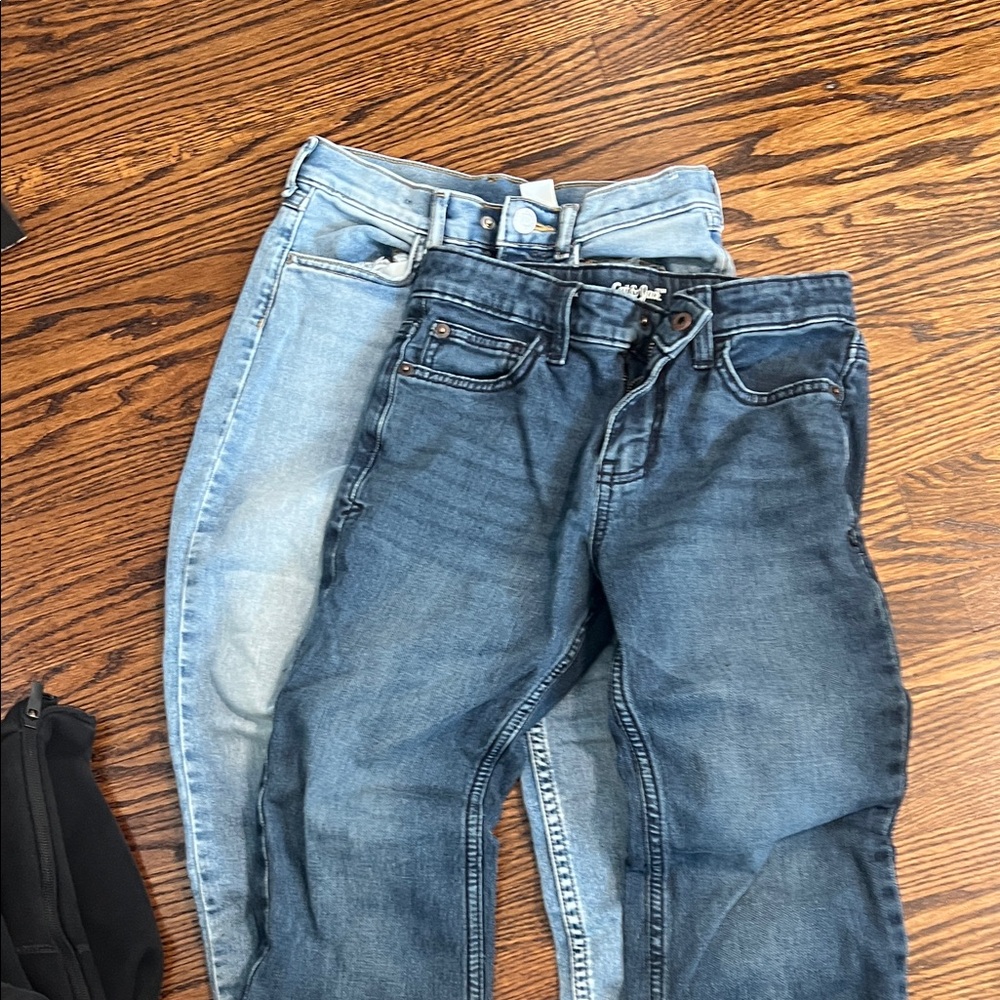 Cat & Jack, H&M kids boy Jeans - Light and Dark Blue